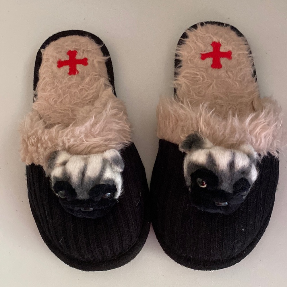 Pug slippers